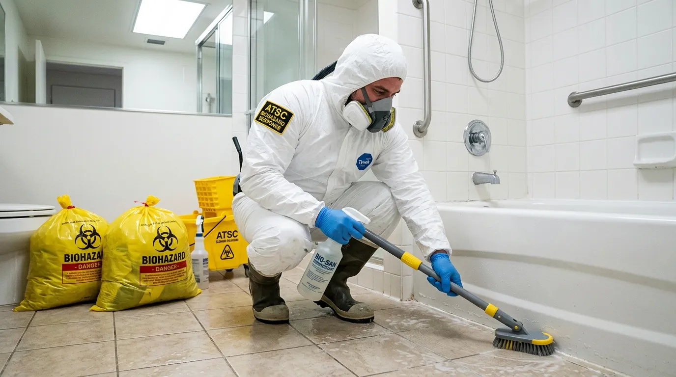 Decontamination equipment deployed for Blood Cleanup in Leisure City